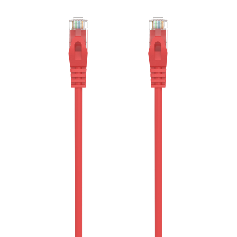 CABLE RED AISENS LATIGUILLO RJ45 LSZH CAT.6A UTP AWG24 2.0M ROJO