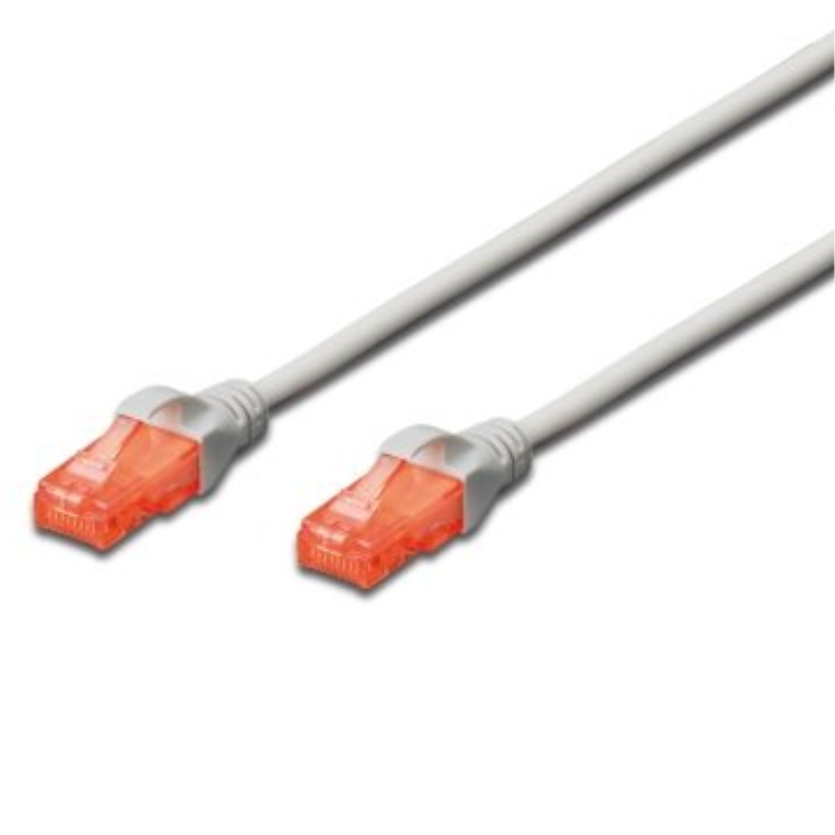 CABLE RED EWENT CAT6 U/UTP 10m GRIS