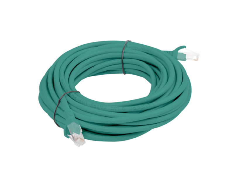 CABLE RED LANBERG LATIGUILLO CAT.6 UTP 5M VERDE FLUKE  PASSED