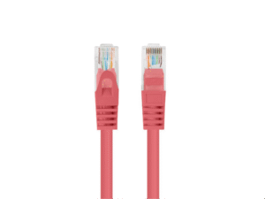 CABLE RED LANBERG LATIGUILLO CAT.6 UTP 7.5M ROJO FLUKE PASSED