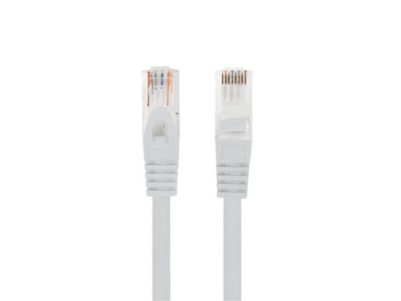 CABLE RED LANBERG LATIGUILLO CAT.6 UTP LSZH CU 2M GRIS FLUKE  PASSED