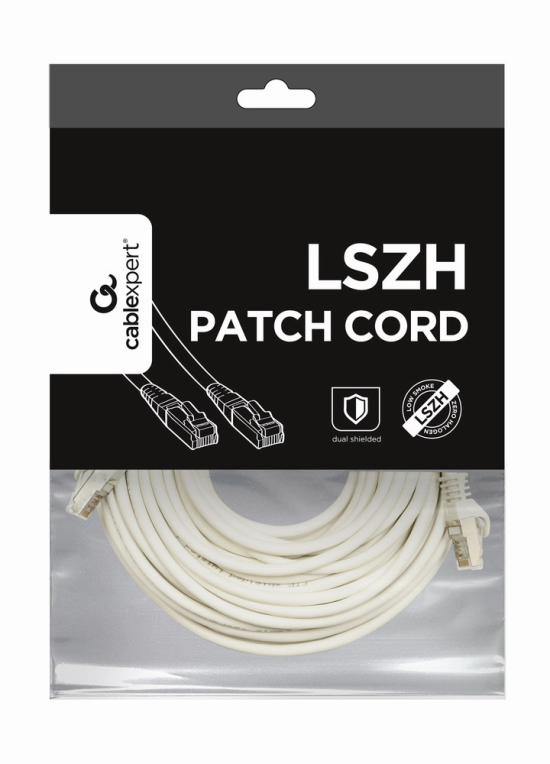 CABLE RED S-FTP CAT 6A LSZH BLANCO 10 M