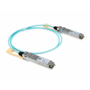 CABLE TRANSCEIVER OPTICO QSFP28 LEVEL ONE AOC-0501 100GB 1M