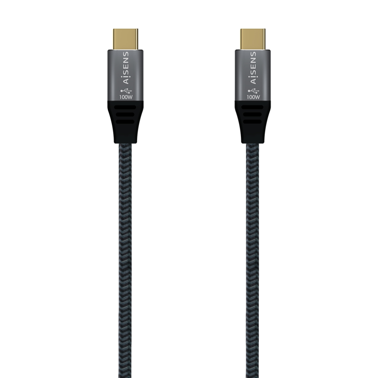 CABLE USB 3.2 AISENS USB 3.2 GEN2x2 ALU 20GBPS 8K30HZ 5A 100W USB-C 0.6M