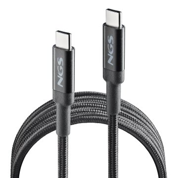 NGS Cable carga rapida USB C A USB C 2M