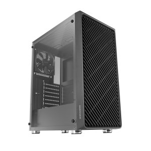 CAJA ATX SEMITORRE GAMING MARS GAMING MC-3000 BLACK FRONTAL METAL MESH LATERAL DE CRISTAL TEMPLADO S