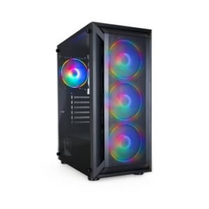 CAJA ATX SEMITORRE GAMING TOOQ TQGCC101-B "RAGNÄROK" NEGRA ATX/Micro ATX/Mini ITX VENTANA LATERAL DE