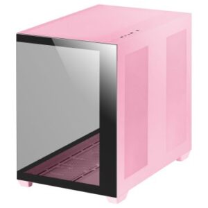 CAJA E-ATX TORRE GAMING MARS GAMING MCV4 PINK XXL PREMIUM CUSTOM DOBLE VENTANA DE CRISTAL TEMPLADO C