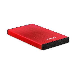 Tooq TQE-2527R Caja HDD 2.5" USB 3.1 Gen1/USB 3.0