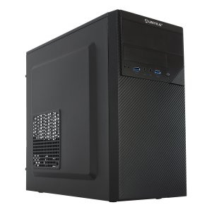 CAJA MICRO ATX UNYKAch AERO C20 COLOR NEGRO 1 BAHIAS DE 5.25 USB3.0 Y 2.0 CON FUENTE DE 500W INDICAD