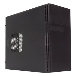 CAJA MICRO ATX UNYKAch GREY RAIN EVO COLOR NEGRO FRONTAL CEPILLADO CON REGILLAS LATERALES USB 2.0 Y