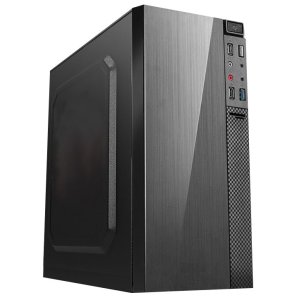 CAJA MICROATX APPROX APPC-203 2x3.5” 2x2.5” 1xUSB2.0 1xUSB3.0 GRAFICA MAX. 260 mm COLOR NEGRO