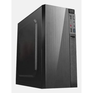 CAJA MICROATX APPROX APPC-203F 2x3.5” 2x2.5” 1xUSB2.0 1xUSB3.0 GRAFICA MAX. 260 mm F.A 500W NEGRO