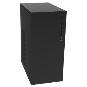 CAJA MICROATX APPROX APPC-205 1x3.5” 1x2.5” 1xUSB2.0 1xUSB3.0 GRAFICA MAX. 260 mm COLOR NEGRO