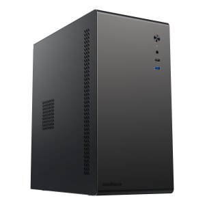 CAJA MICROATX APPROX APPC-403 1x3.5” 2x2.5” 1xUSB2.0 1xUSB3.0 GRAF. MAX. 295 mm COLOR NEGRO