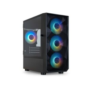 CAJA MICROATX GAMING TOOQ TQGCC901-B "SEIZURE" NEGRA Micro ATX/Mini ITX VENTALA LATERAL CON BISAGRA