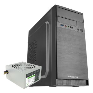 CAJA MICROATX TACENS ANIMA AC4500 USB3.0 USB2.0 FULL BLACK SSD CON FUENTE DE ALIMENTACION DE 500W AP