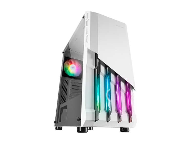 CAJA SEMITORRE ATX MCX2 FRGB BLANCO MARS GAMING