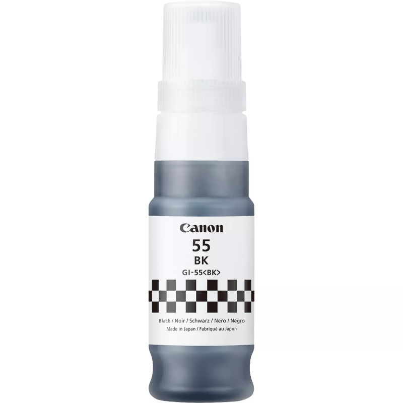 CARTUCHO BOTELLA TINTA NEGRO GI-55 CANON
