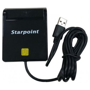 Lector Tarjeta Chip STP_SCRZW-1 USB Negro
