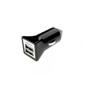 CARGADOR DE COCHE APPROX 2 USB 5V/3,1 AH COLOR NEGRO APPUSBCAR31B