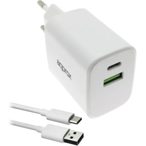 APPROX CARGADOR 35W QC 1 X USB A+ 1 X USB C+CABLE
