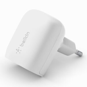 CARGADOR USB BELKIN WCA006VFWH BOOST CHARGE USB-C 20W BLANCO