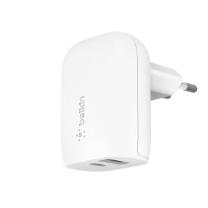 CARGADOR DE PARED BELKIN WCB007VFWH BOOST CHARGE USB-C + USB PPS 37W