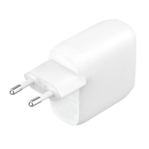 CARGADOR USB BELKIN WCB010VFWH BOOST CHARGE DOBLE USB-C 30W+30W BLANCO