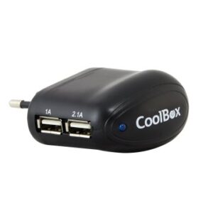 CARGADOR USB COOLBOX 2xUSB 2500mA