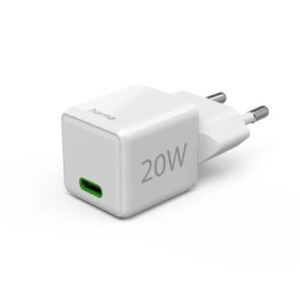 CARGADOR USB HAMA SUPER MINI 1xUSB-C 20W QUICK CHARGE POWER DELIVERY COLOR BLANCO