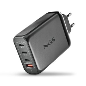 NGS CARGADOR ULTRARAPIDO140W 4 PUERTOS 3USB-C 1 US