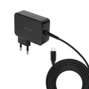 Tooq Cargador portatil GAN USB-C PD 90W Negro