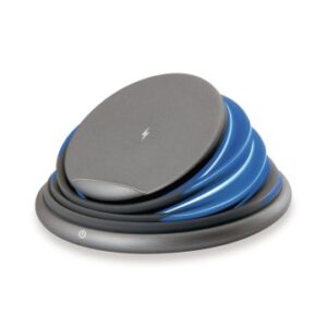 CARGADOR INALAMBRICO CONCEPTRONIC GORGON02G QI 10W SOPORTE PLEGABLE COLOR GRIS