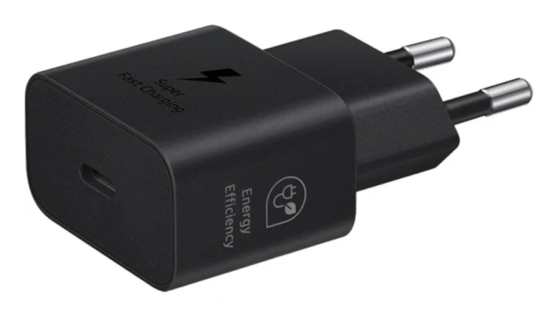 CARGADOR SAMSUNG EP-T2510 USB-C 25W GAN NEGRO SIN CABLE