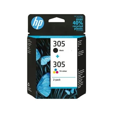 HP Cartucho Multipack 305 Negro+Color