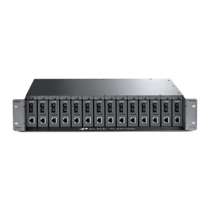 CHASIS DE MONTAJE EN BASTIDOR RACK TP-LINK TL-FC1420 14 BAHÍAS PARA CONVERTIDORES DE MEDIOS