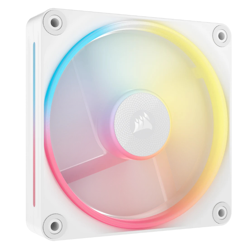 VENTILADOR AUXILIAR LX120-R ICUE LINK RGB 120MM WHITE SINGLE PACK CORSAIR