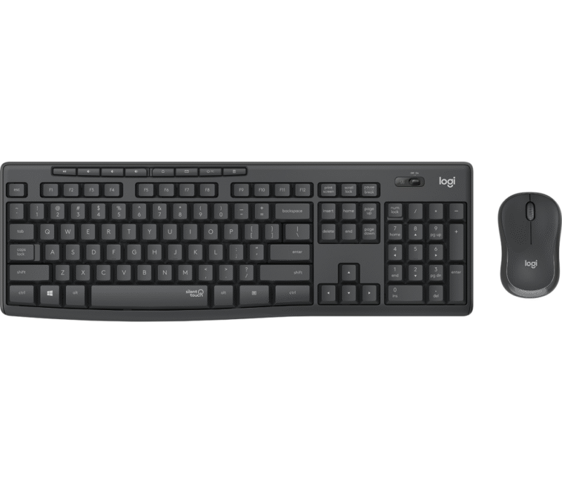 Logitech MK295 Teclado y raton inalambrico Negro