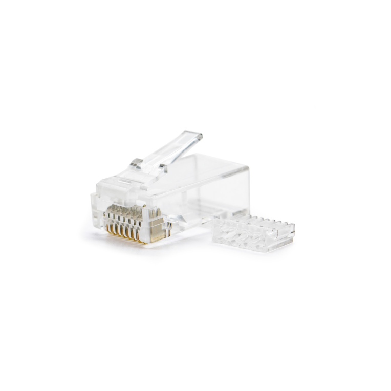 CONECTOR TOOQ PARA CABLE RED CAT.6 RJ45 UTP 8