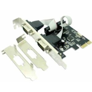 CONTROLADORA PCIe APPROX APPPCIE2S PARA 2 PUERTOS SERIE (INCLUYE LOW PROFILE)