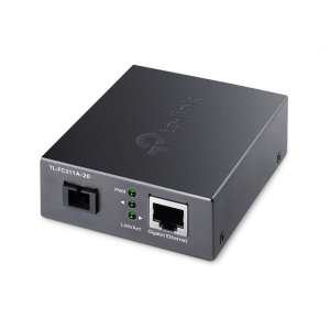 CONVERTIDOR DE FIBRA TP-LINK FC311A-20 SINGLE-MODE GIGABIT BIDIRECCIONAL DE 1P RJ45 10/100/1000 A 1P