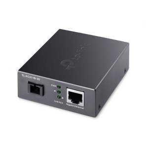CONVERTIDOR DE FIBRA TP-LINK FC311B-20 SINGLE-MODE GIGABIT BIDIRECCIONAL DE 1P RJ45 10/100/1000 A 1P