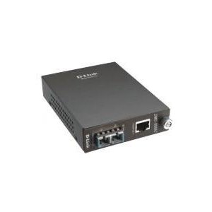CONVERTIDOR FIBRA D-LINK DMC-700SC RJ45 GIGA A FIBRA MONOMODO SC 1000MB