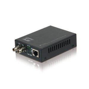 CONVERTIDOR FIBRA LEVEL ONE FVT-2002 RJ45 ETHERNET A FIBRA MULTIMODO ST 2KM