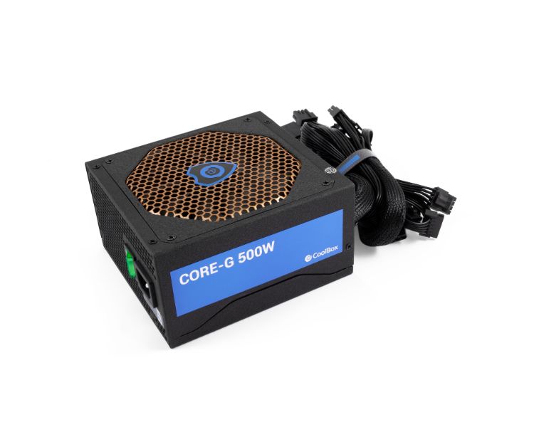 FUENTE ALIM. ATX CORE-G 500W 80+ GOLD COOLBOX