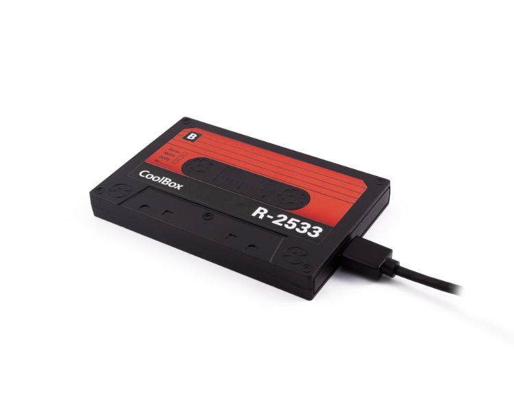 CAJA EXTERNA HDD 2.5'' USB3.0 SCP2533 RETRO USB3.0 COOLBOX