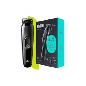 CORTAPELO / AFEITADORA BRAUN SK3300 CONTROL DE PRECISION RECARGABLE + CUCHILLA + ACCESORIOS 40MIN