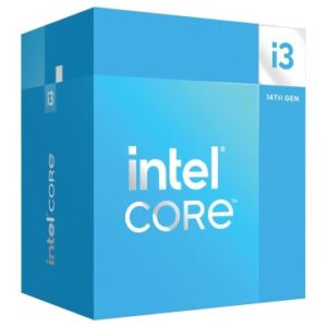CPU INTEL I3 14100F Socket 1700 3.5GHz / 5.3GHz 14a Generación 14 CORES 12MB CACHE 125W/253WAT 64 BI