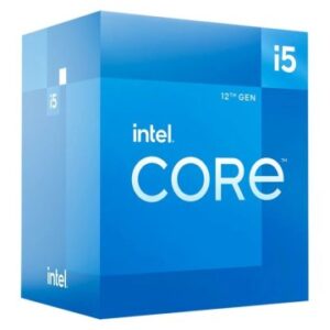 CPU INTEL I5 12400 Socket 1700 2.5GHz / 4.4GHz 12a Generación 6 CORES 18MB CACHE 125W/150WAT 64 BITS